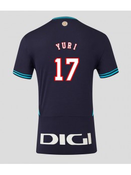 Moški Nogometna dresi replika Athletic Bilbao Yuri Berchiche #17 Gostujoči 2025-26 Kratek rokav Moški Nogometna dresi replika Athletic Bilbao Yuri Berchiche #17 Gostujoči 2025-26 Kratek rokav